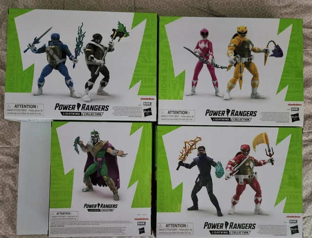 Hasbro - Power Rangers X Teenage Mutant Ninja Turtles Lightning Collection - Lot 2