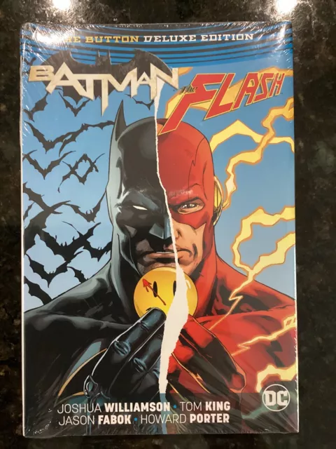 Batman / The Flash The Button Deluxe Edition New DC Comics HC Hardcover Sealed