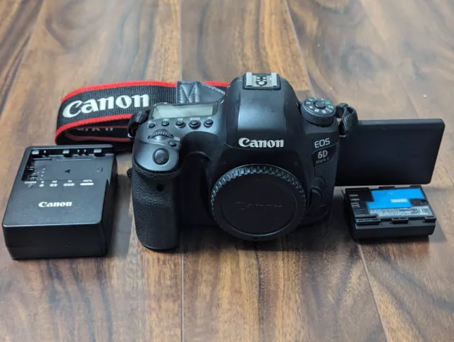 Canon EOS 6D Mark II FULL FRAME 26.2MP DSLR Camera - Great Condition