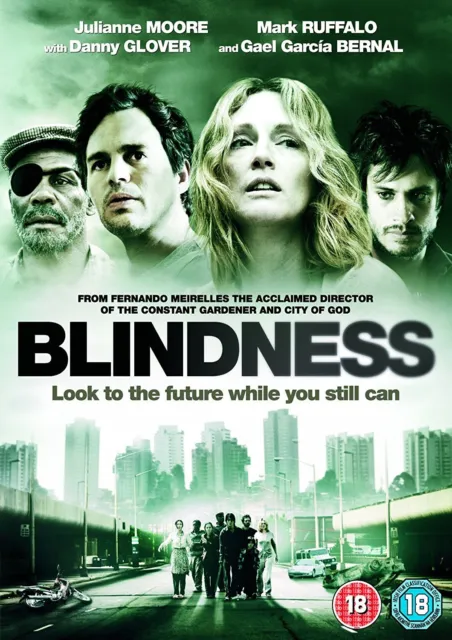 Blindness (DVD) Julianne Moore Gael Garcia Bernal Mark Ruffalo Danny Glover