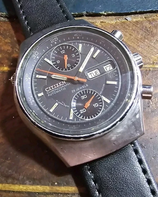 CRONOGRAFO CITIZEN AUTOMATICO Doppio Datario ref 67 9119 Flyback Chronograph EUR 320 00 PicClick IT