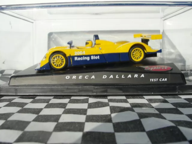 Spirit Oreca Dallara 'Test Car' Blue/Yellow  1:32 Slot   New Old Stock Boxed