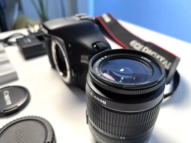 Canon EOS 600D Digital SLR Camera kit inc. EF-S 18-55mm IS II LENS + ACCESSORIES 3