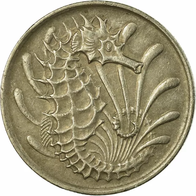 [#708448] Münze, Singapur, 10 Cents, 1971, Singapore Mint, SS, Copper-nickel, KM