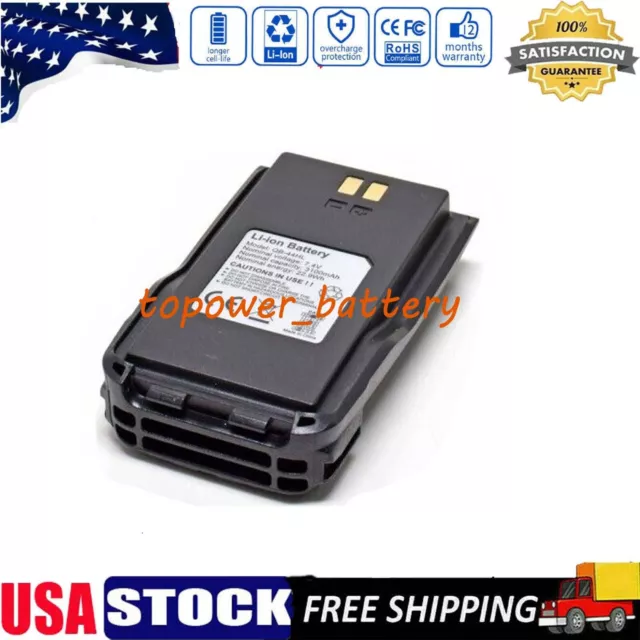 3200mAh QB-44 QB-44HL Battery for Anytone AT-D878UV AT-D868UV with Belt Clip