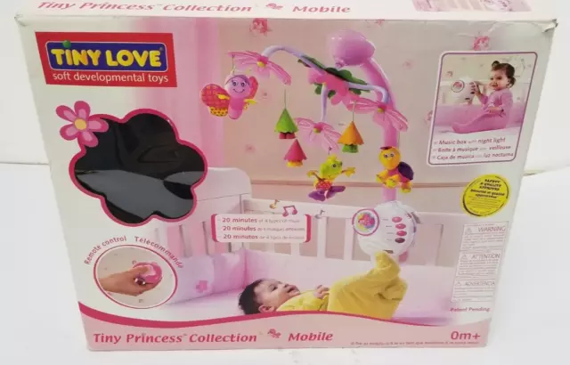 Tiny Princess Musical Mobile 20 Mins Music/Nature Sounds Rotating M2