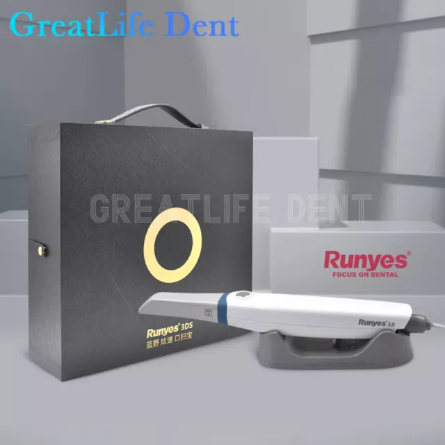 Runyes 3DS V3 Dental Intra-oral 3D Scanner Real-time Display &Software GreatLife