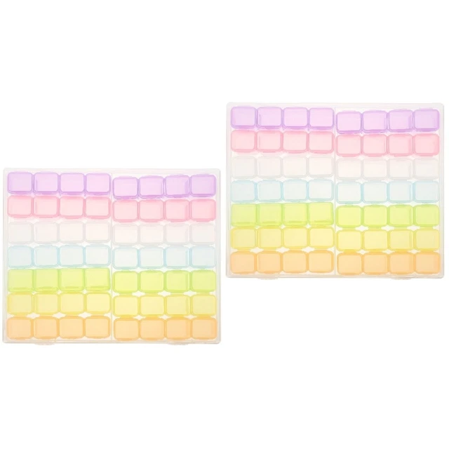 2 set Accessori per gioielli per chiodo organizzatore decorazione per nail art