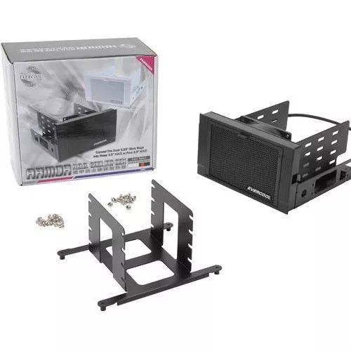 Evercool 5.25" Drive Bay to 3.5 HDD or 2.5 HDD Cooling Box (Free Priority Mail)