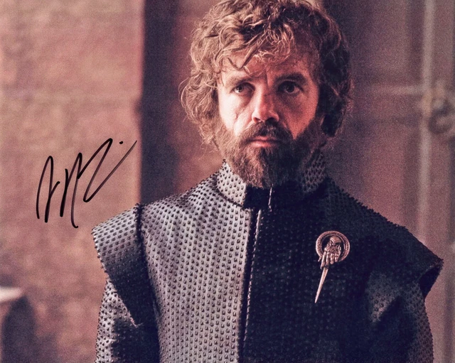 A fantastic 10x8 Autographed Photo of Peter Dinklage & CoA
