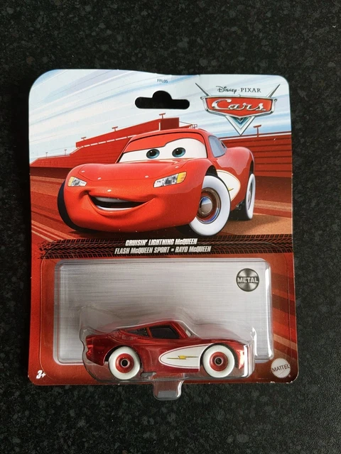 MATTEL DISNEY PIXAR Cars - Cruisin' Lightning McQueen - Metallic ...