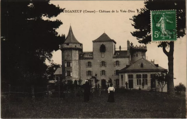 CPA Bourganeuf Chateau de la Voie-Dieu FRANCE (1050173)