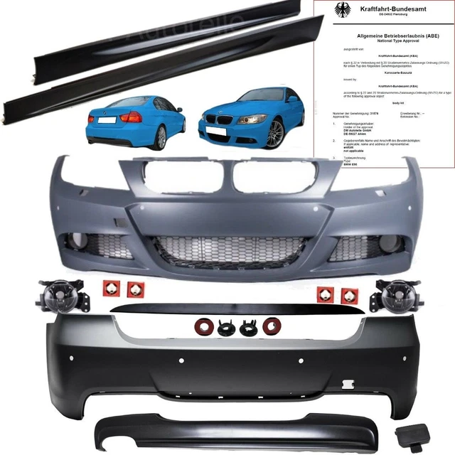 Stoßstange Vorne +Hinten+ Seite +Spoiler Passt Für BMW F36 Serie & M