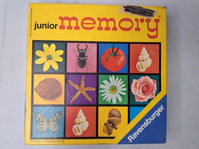 Ravensburger Junior Memory 1969 Vintage Game