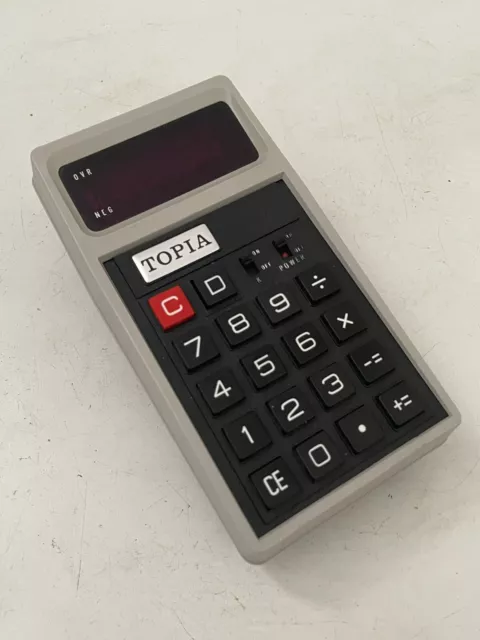 Topia Vintage Calculator 1974 Japan