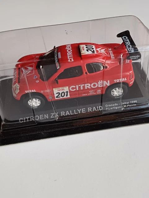 TA1156 IXO 1/43 CITROEN ZX RALLYE RAID #201