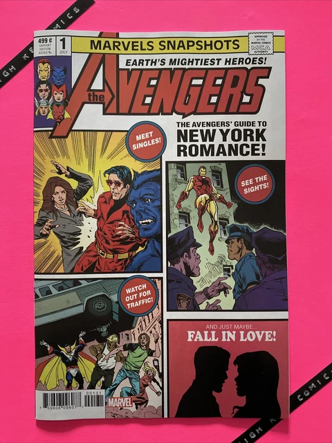 Avengers Marvels Snapshots #1 Variant Staz Johnson Cover B Marvel 2020 NM