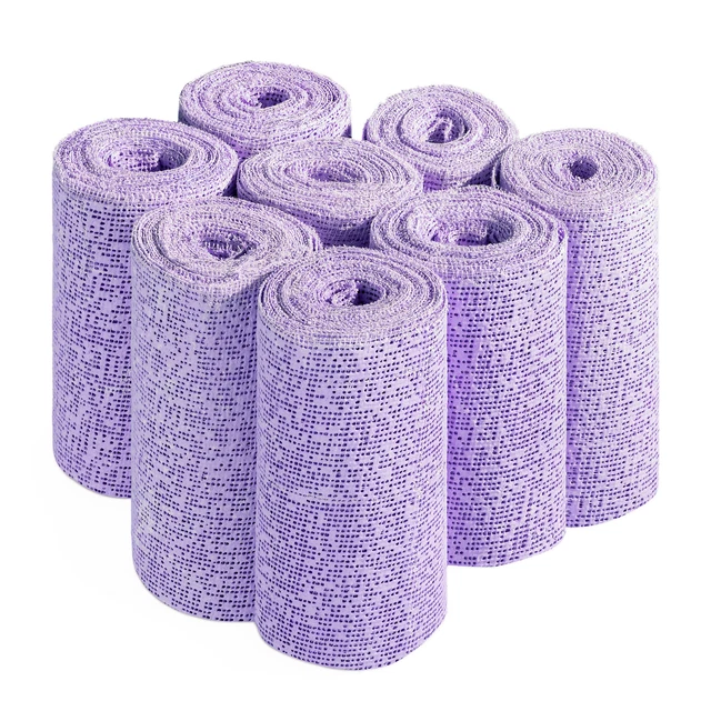 8x Venda de yeso para modelado vendaje para hacer moldes vendas de 10 x 300 CM