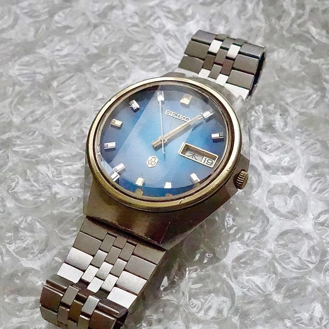 VINTAGE 1973 SEIKO QR 3863-7001 Quartz Men's Watch From