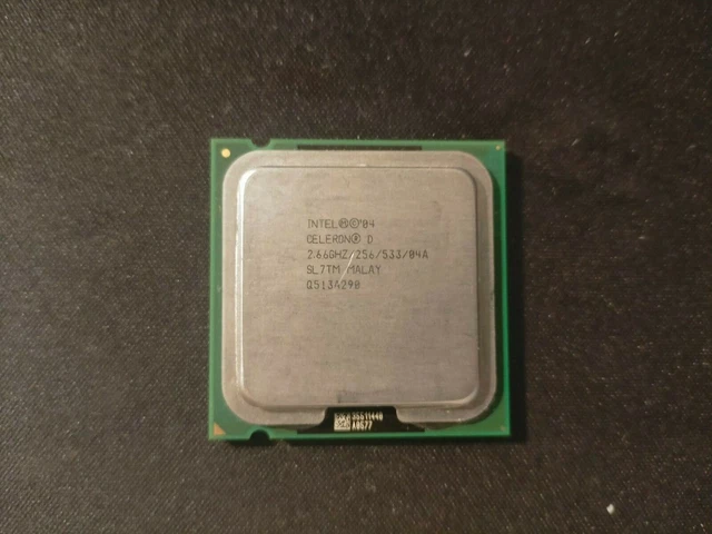 Processeur Intel Celeron D SL7TM - Occasion Testé Et Fonctionnel - Pour Montages Ou Remplacement