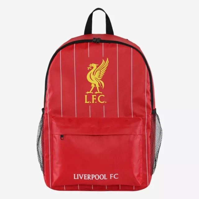 Liverpool FC Red Retro Design Backpack School Bag 17x12x6 inches Official