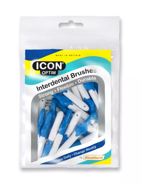 Stoddard Icon Optim Standard Interdentalbürste 25 Bürsten Pack | alle Größen 3