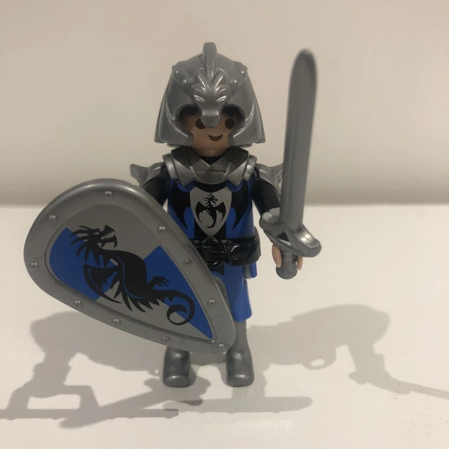 PLAYMOBIL CHATEAU DU Dragon Lot De Pieces Et Deux Chevaliers EUR 11,50