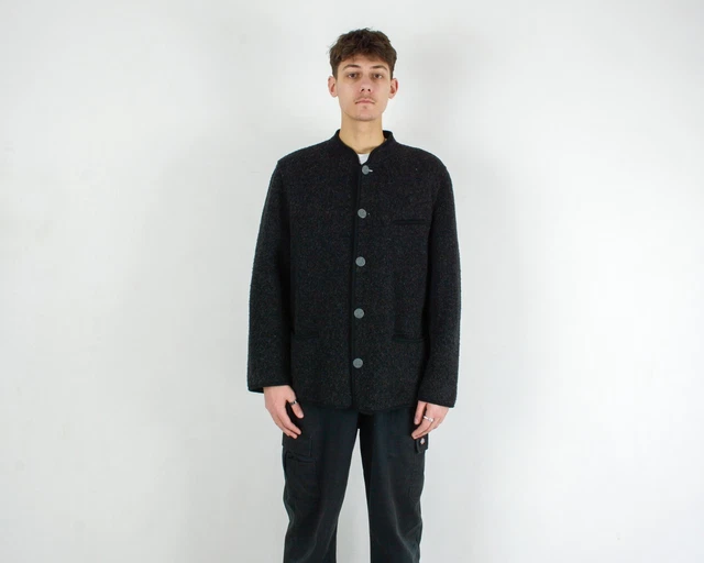 GIESSWEIN MENS L Laine Pull Cardigan UK 42 Veste Fabriqu En