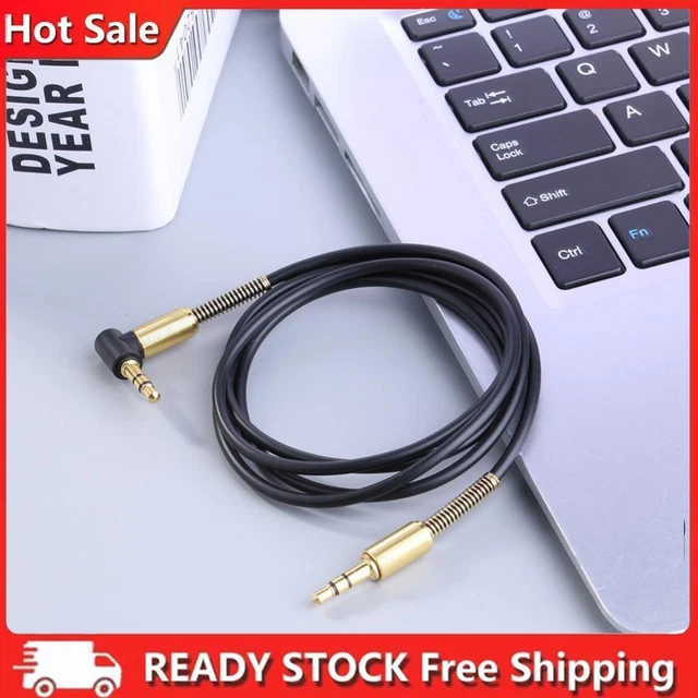 AUDIO EXTENSION CORD 1m/3.3ft Male To Male Audio Stereo Aux Cable
