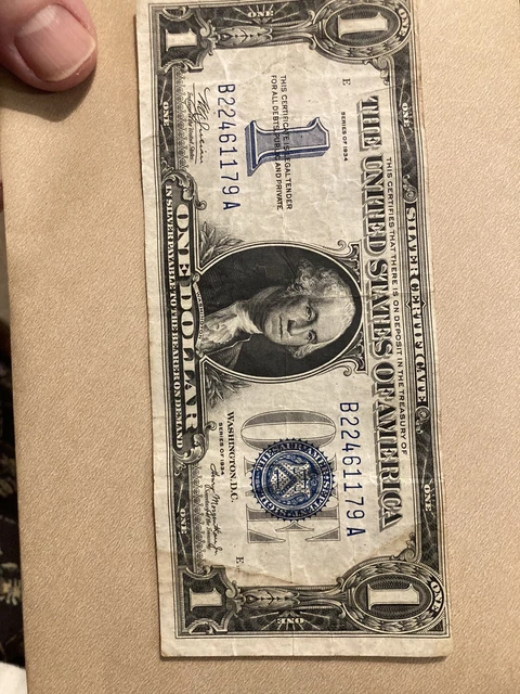 1928 FUNNY BACK $1 Bill Silver Cert.  Nice Get it now