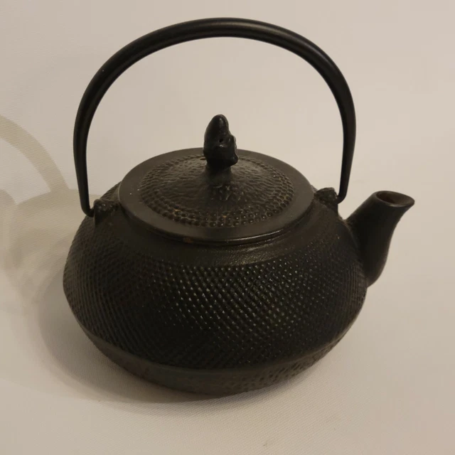 Théière Japonaise En Fonte Teavana – Noir, Traditionnelle, Vintage