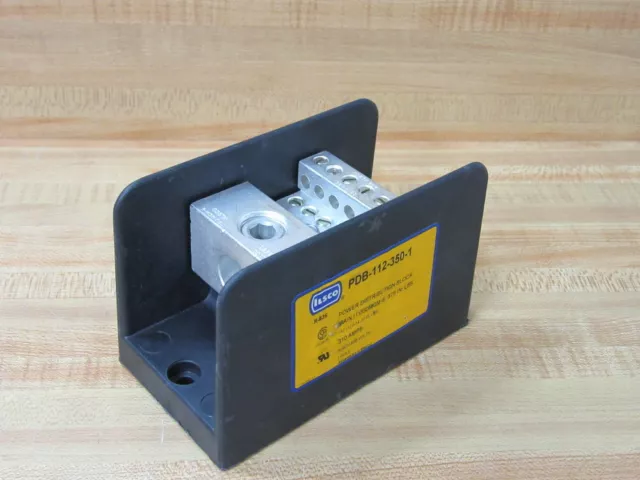 Ilsco PDB-55-600-1 Power Distribution Block 