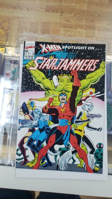 X-Men Spotlight on Star-Jammers #1 & 2 (of 2) Marvel Comics 1990 VF/NM