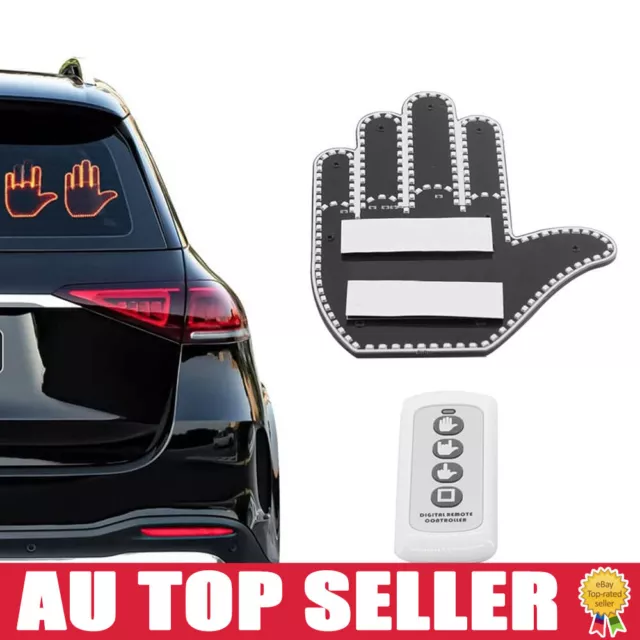  Car Finger Gesture Light with Remote Control, 2023 New