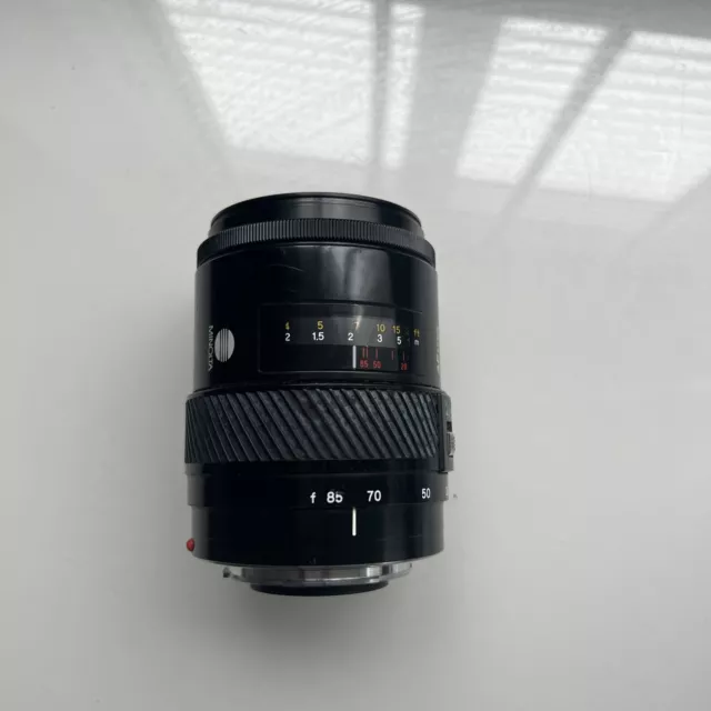 Minolta AF 28/85 mm f3,5–4,5 Makro-Zoom-Objektiv für Dynax und Sony Alpha A-Halterung