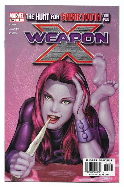 Weapon X #2 (Vol 2) : NM : "The Hunt for Sabretooth: Part 2" : Sabretooth