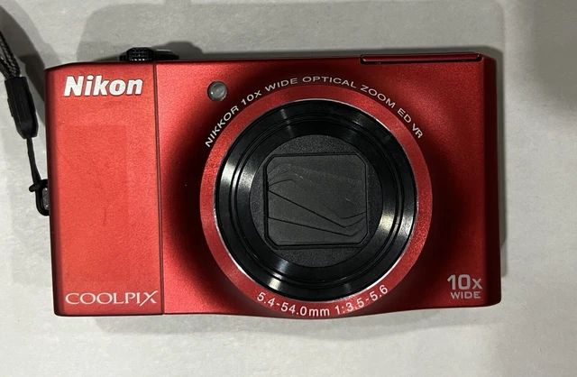 [ Near Mint ] NIKON COOLPIX S8000 14.2 MP 10x Optical Zoom Digital Camera JAPAN