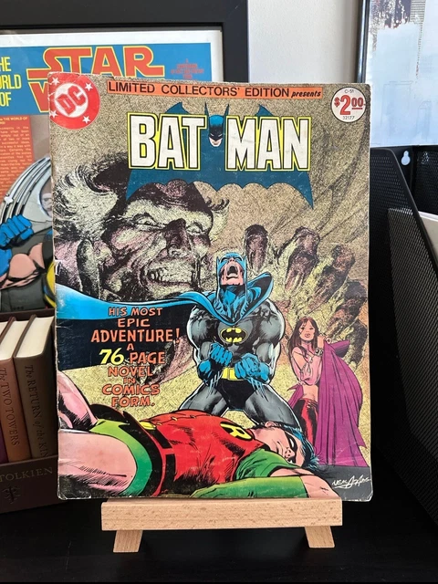 Bat Man & Robin - DC Collectors’ Edition C-51 1977 Oversized Comic Book