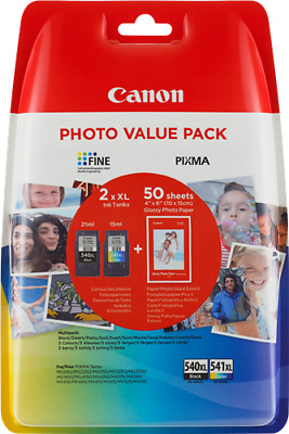 Canon PG-540XL CL-541XL Photo Value Pack (5222B013) Value Pack Originali