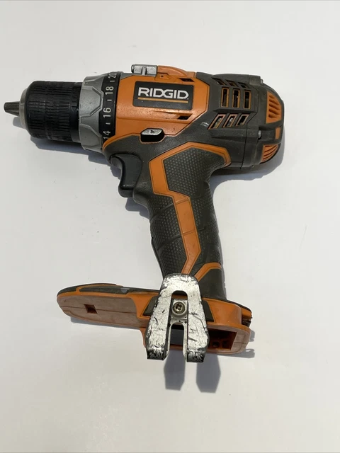 Taladro/controlador inalámbrico Ridgid R86008 18V iones de litio 1/2" - HERRAMIENTA DESNUDA, fuego