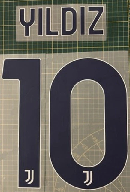 Flocage Juventus Yildiz #10 2025/2026 – Neuf Sans Emballage, Fabriqué En France