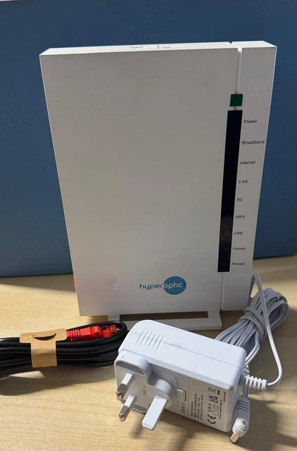 🚀 ZTE ZXHN H3600 Hyperhub Router – Wi-Fi 6 – Hyperoptic Full Fibre – UK Plug