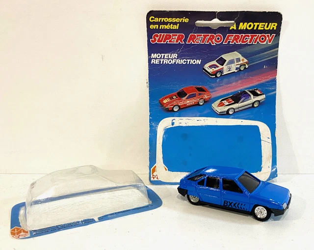 Jouet Ancien Voiture Citroën BX 1/43 – Friction, Rétro, Fabriqué à Macao