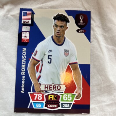 FIFA WORLD CUP qatar 2022 Antonee Robinson HERO card # 281 new