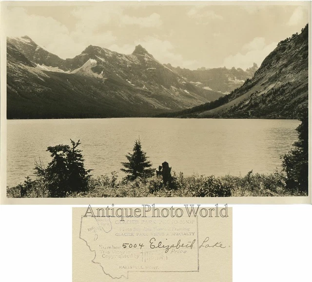Elizabeth See Montana Antik Kunst Foto Von T.Hileman