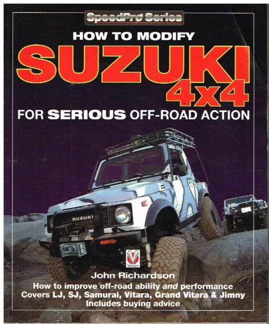 Suzuki Lj Sj410 Sj413 Vitara X90 Jimny '70-05 Modification For Off-Road Use Book