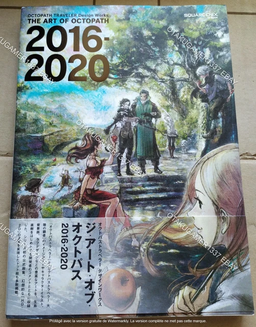 Octopath Traveler Design Works Collector Artbook Art Book Switch NEW NEU NEUF PC