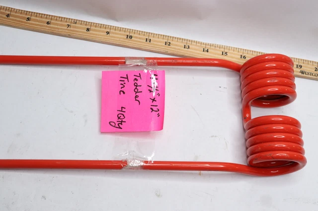 Farmer Bob's Parts Tedder Tine Rake Tooth 4-1/2" x 12" 2" Coil