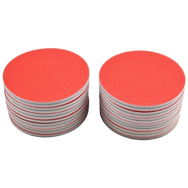 Efficient Bowling Ball Sanding Pads Set of 24 for Resurfacing and Polishing