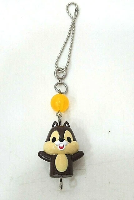 Japan Disney Yujin Cute Chip and Dale Mickey Mini Figure Keychain Strap Toy Kids